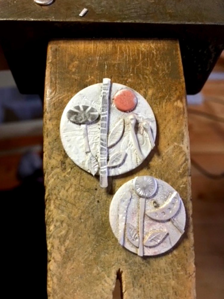 Meet the Artist - Jill Thompson - Texture and patterns in silver