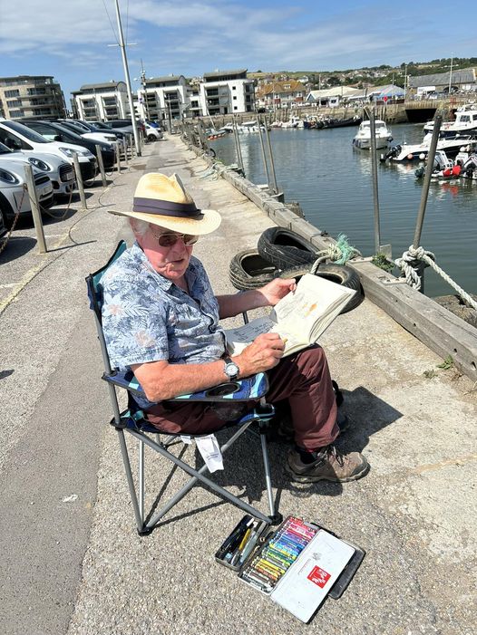 Sketching At West Bay July 24