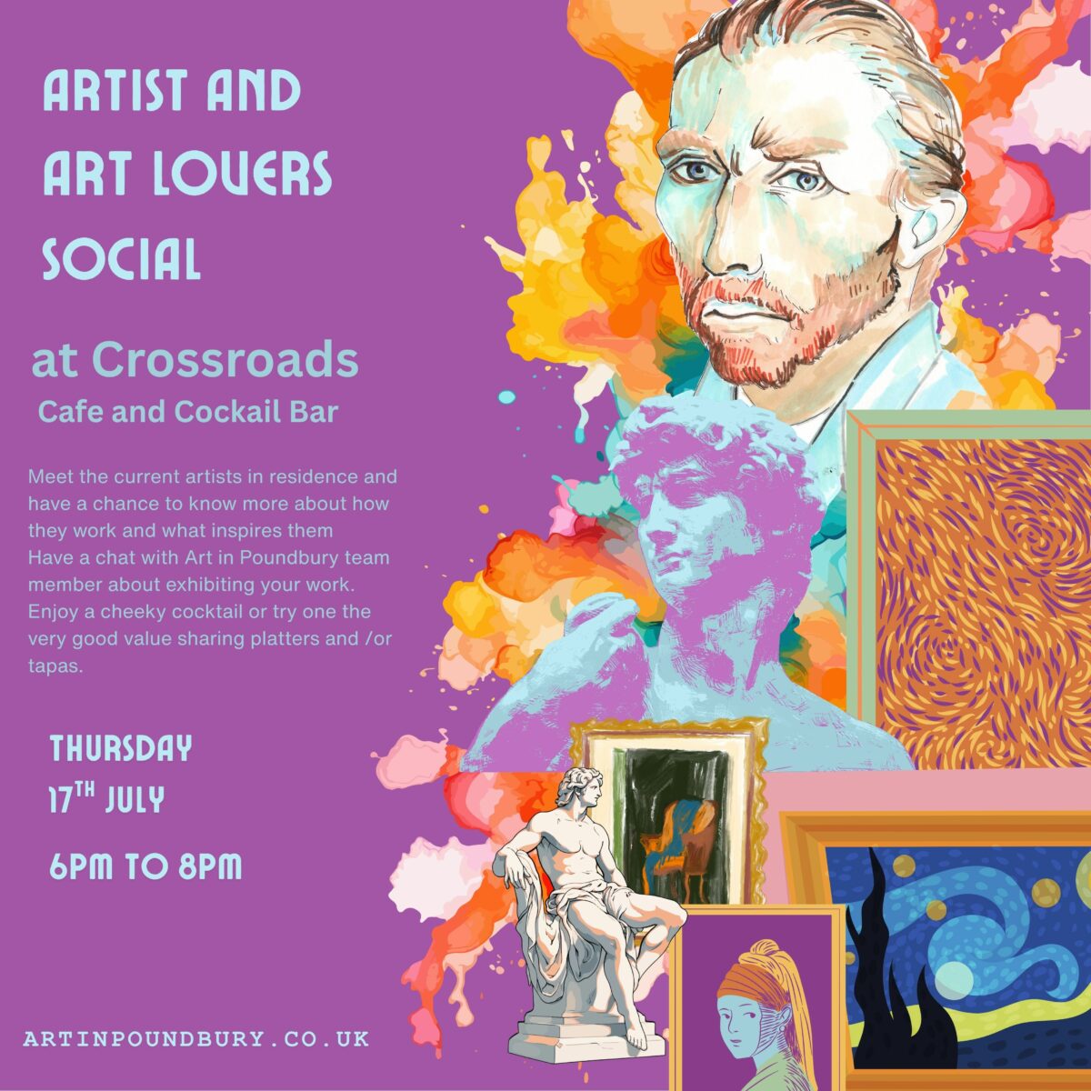Artist and Art Lovers Social