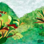 Jungle wonderland abbottsbury gouache