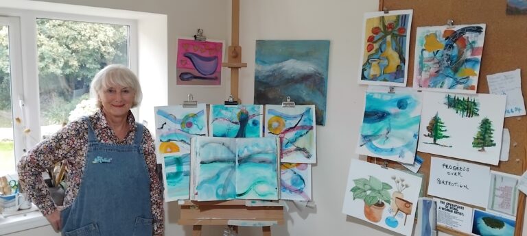 Carole in studio september 2025