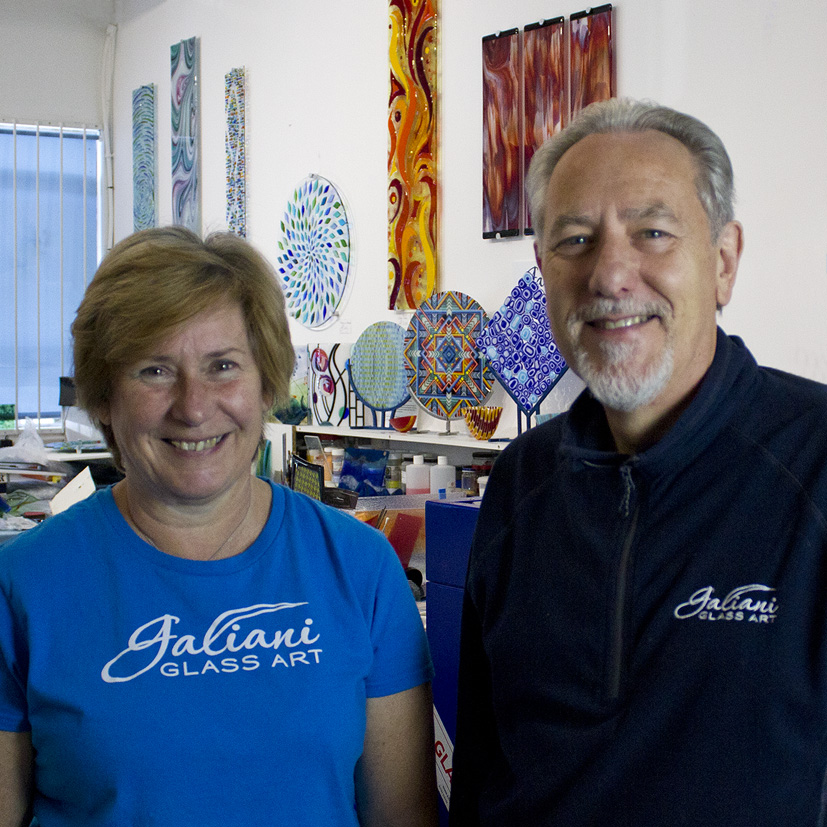 Galiani glass art