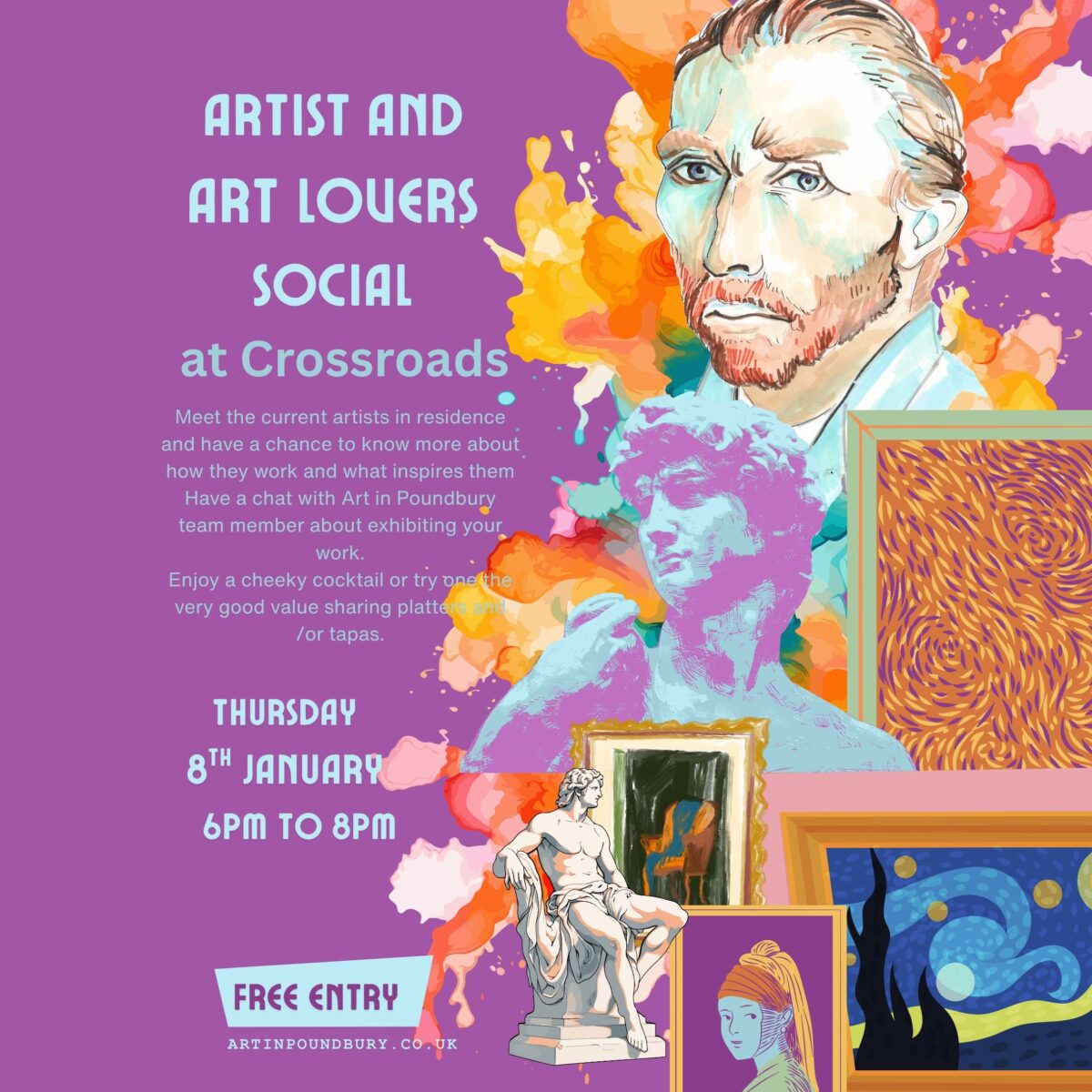 Artist and Art Lovers Social