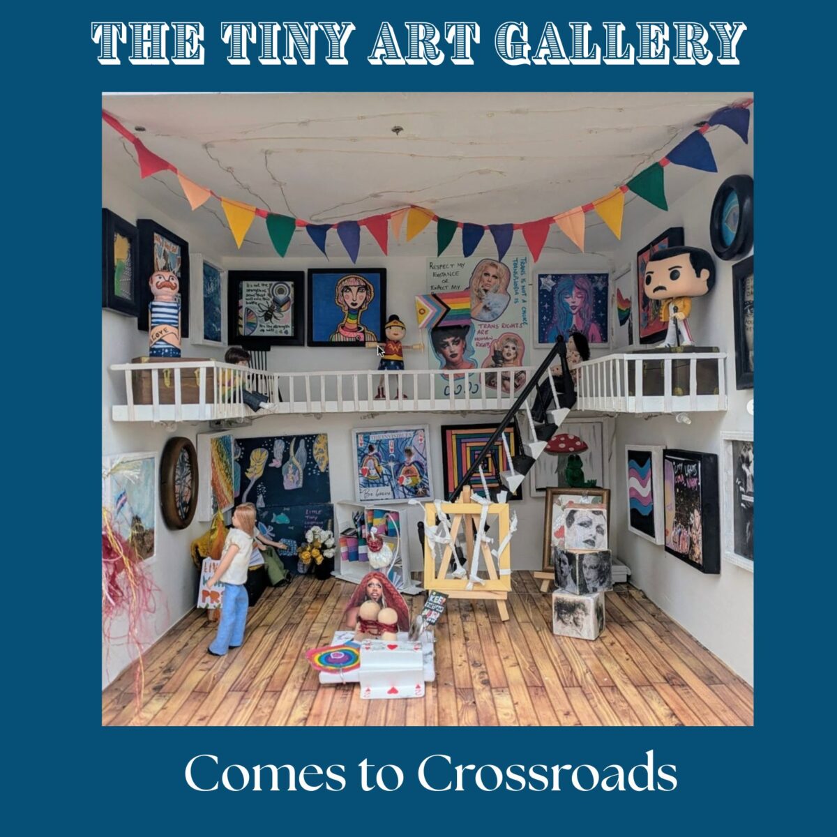 The Tiny Art Gallery comes to Poundbury