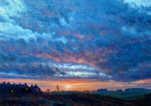 Steven Thor Johanneson Poundbury Sunset January