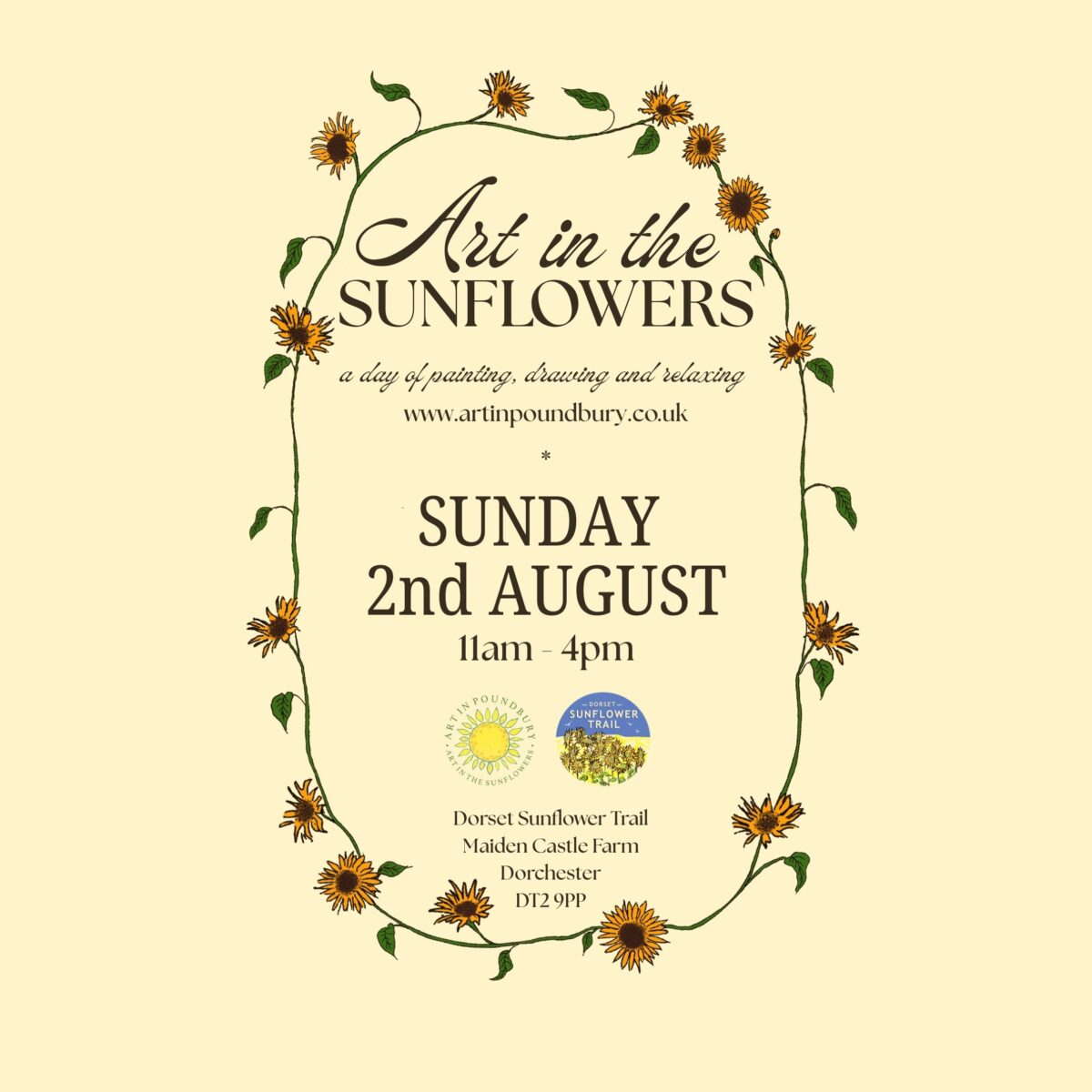 Art in the Sunflowers 2026