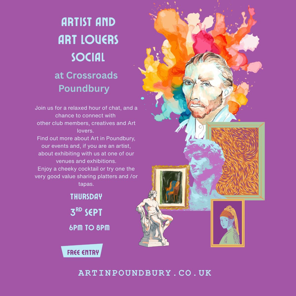 Artist and Art Lovers Social