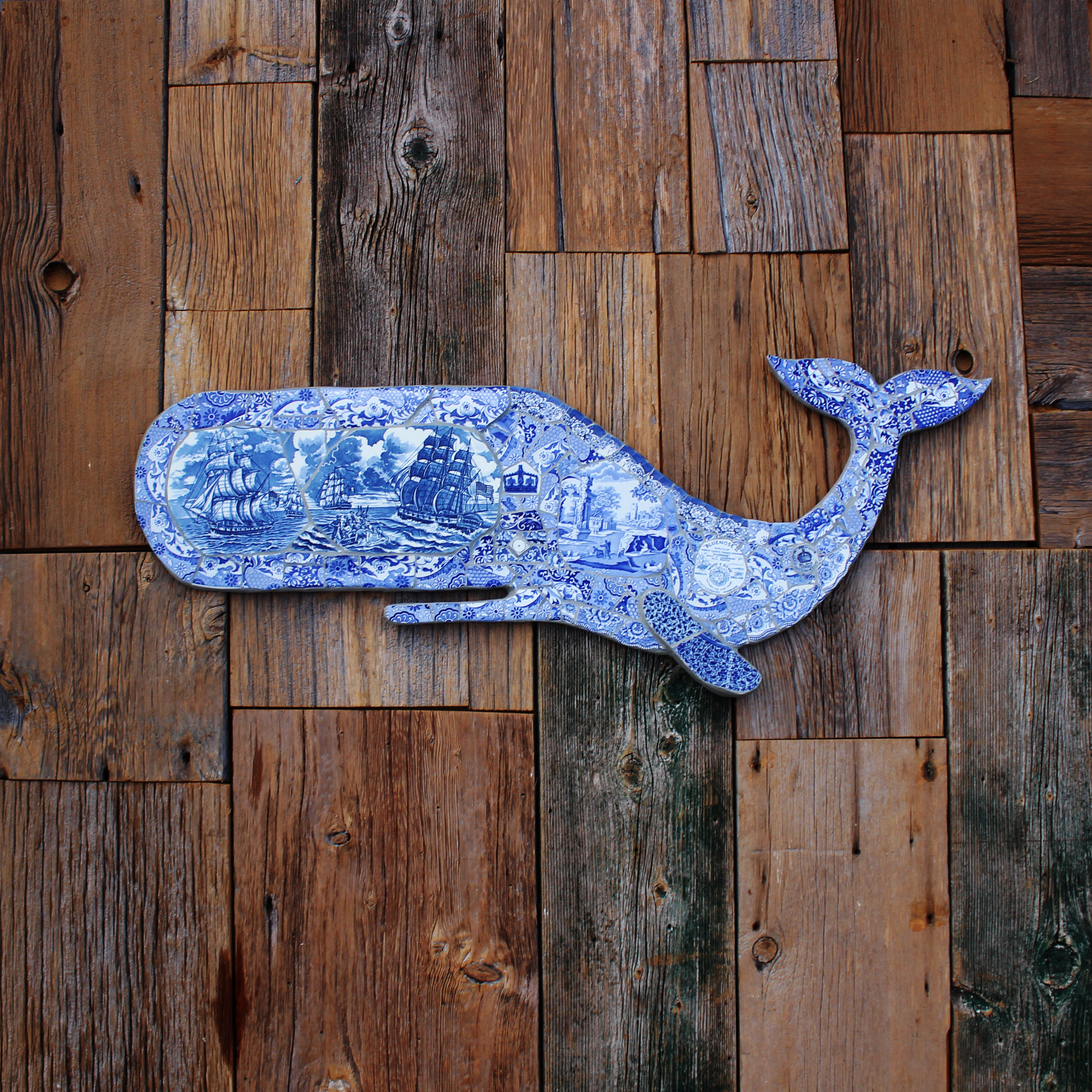Colin Davis Blue ansd White Whale