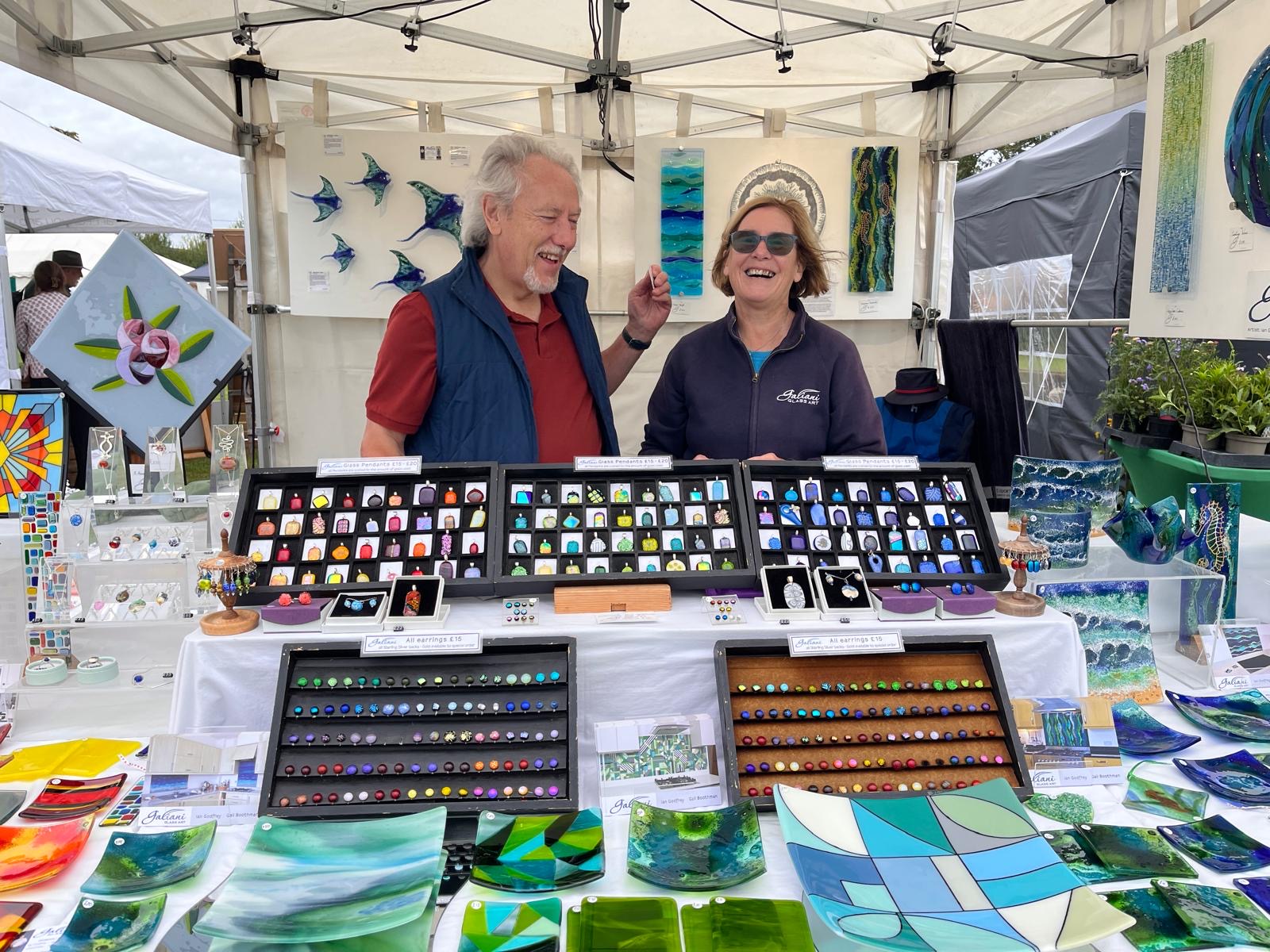Gail Boothman Us at Cheese Festival