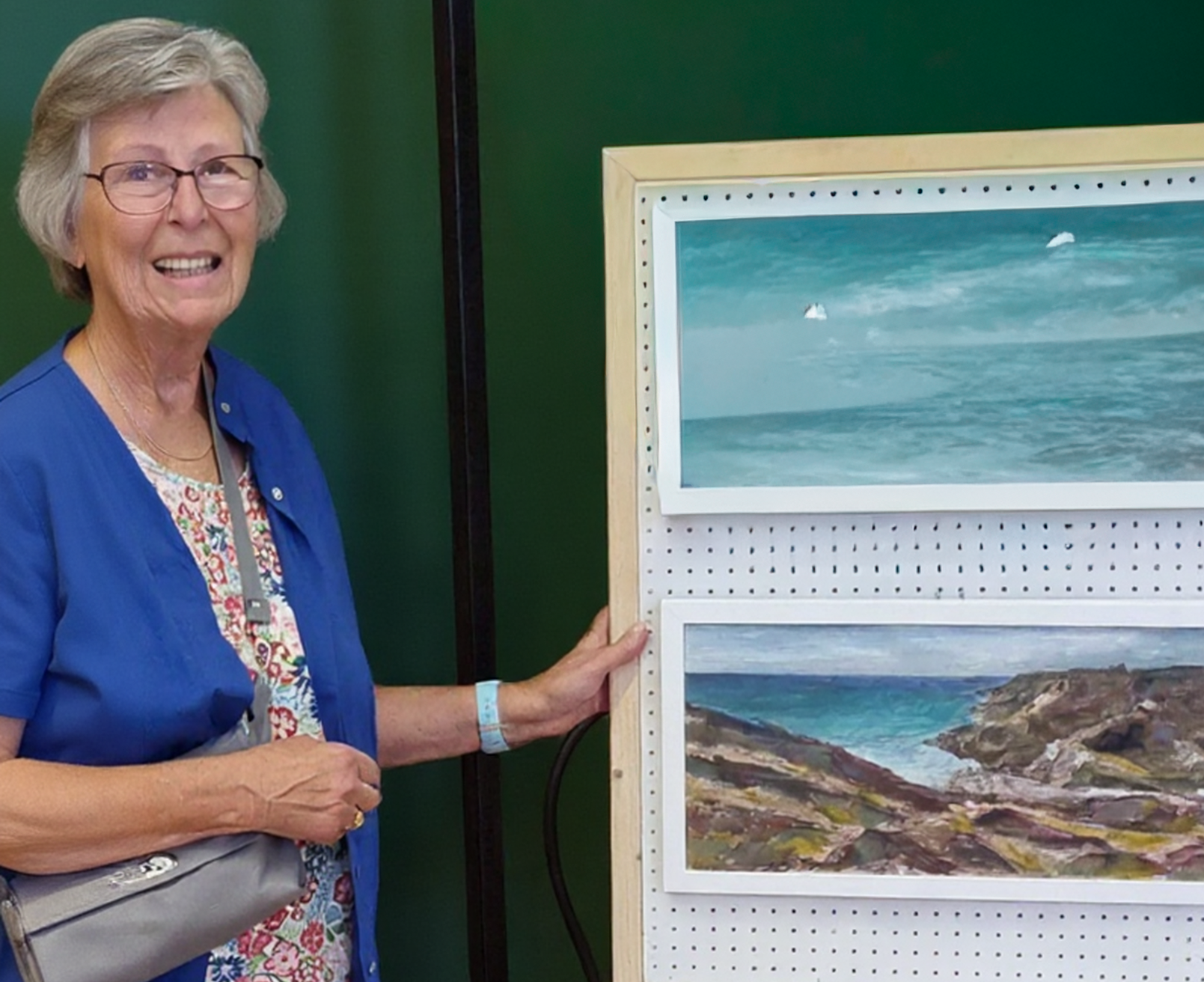 Jill Marsden Me with Chapel Porth