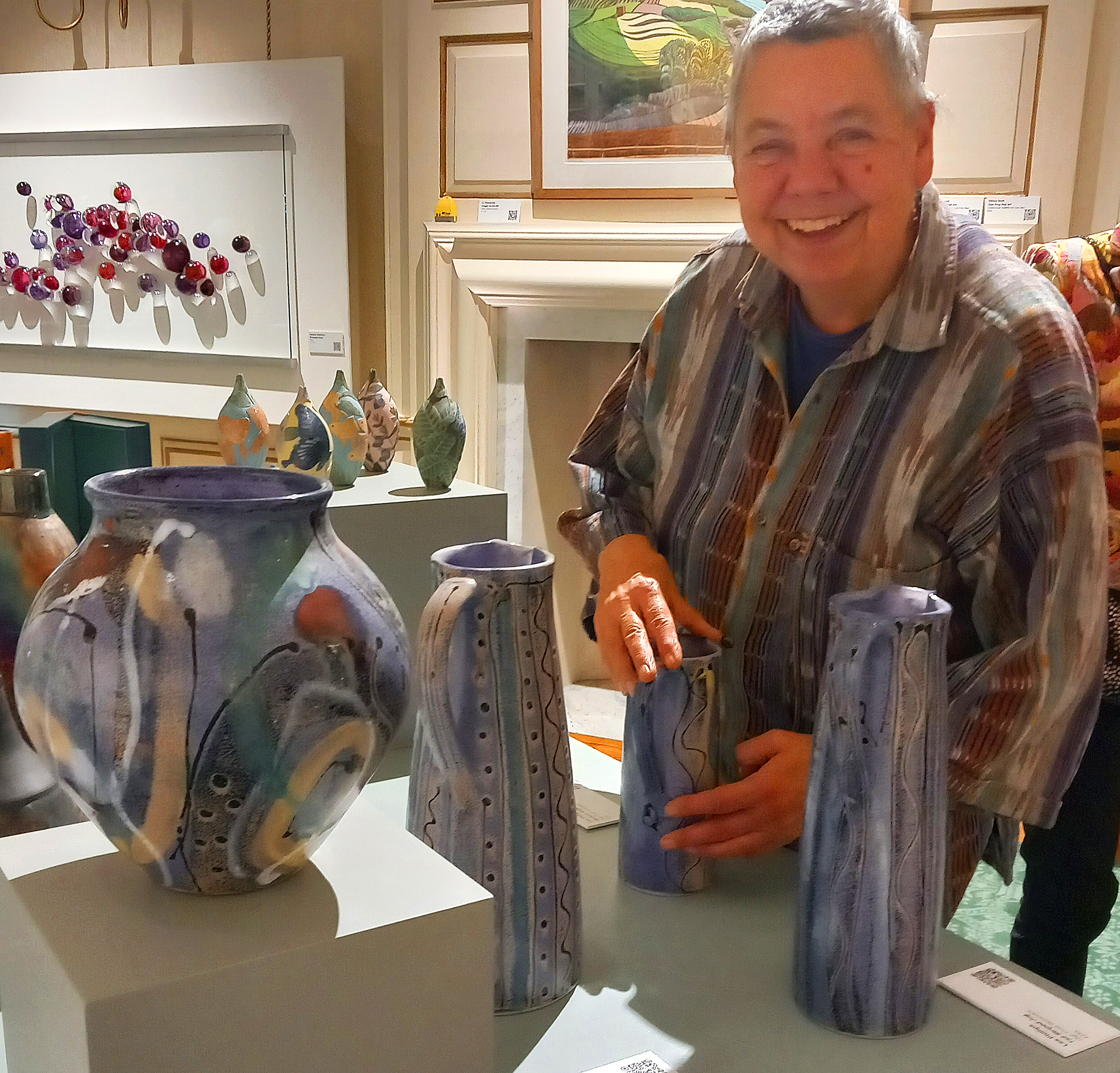 Lea Phillips Lea and pots