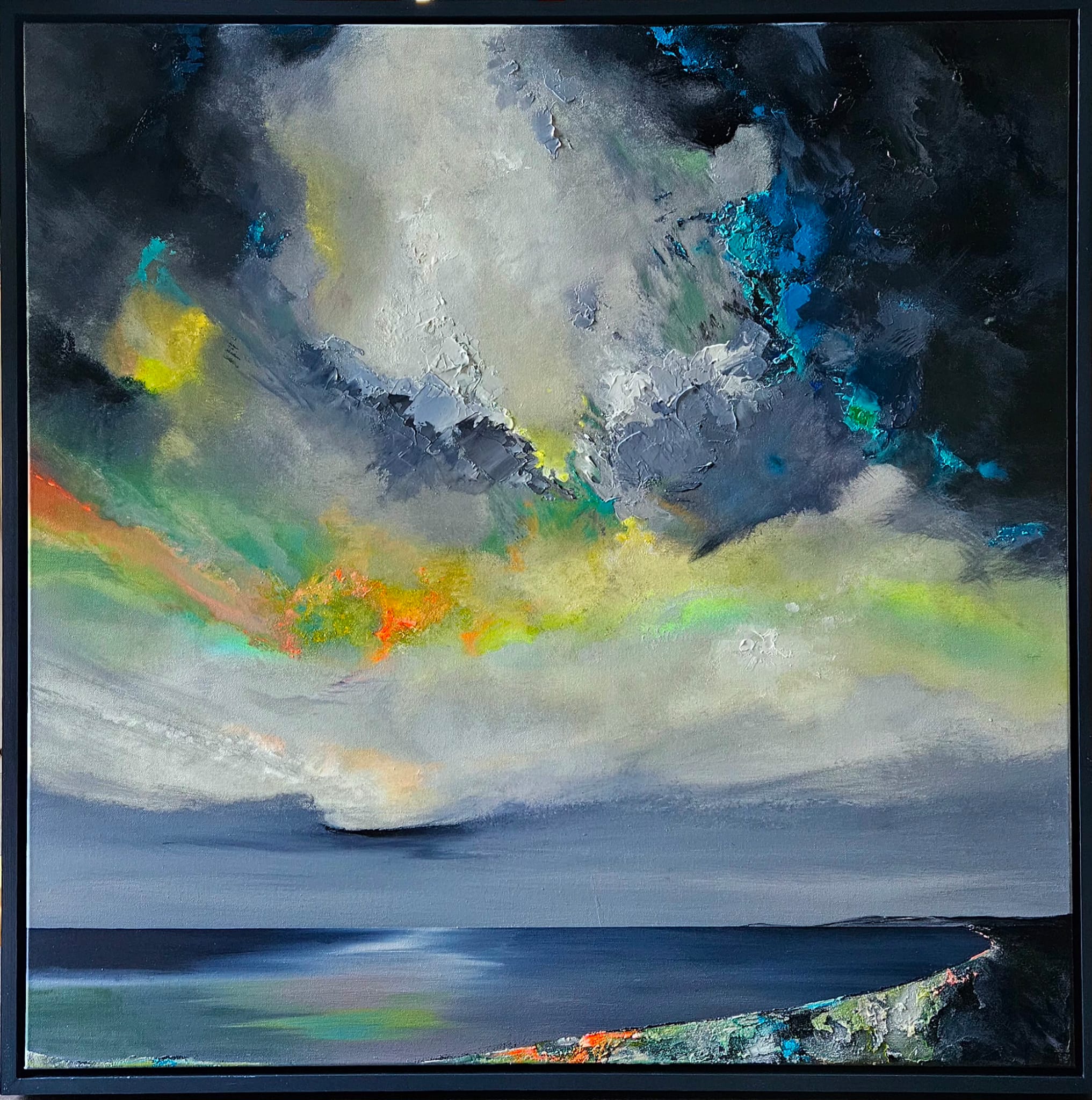 Sarah Jayne Jefferies Illumine sky at Chesil